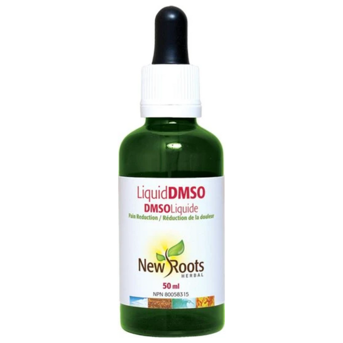 Liquid DMSO Pain Reduction Tincture 50ml New Roots Herbal