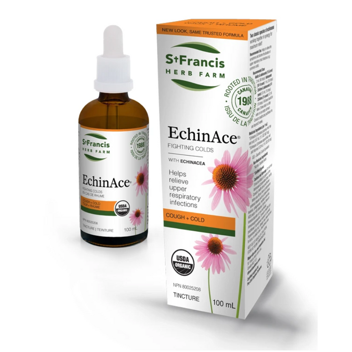 EchinAce Cold Fighting Tincture 100ml St. Francis Herb Farm