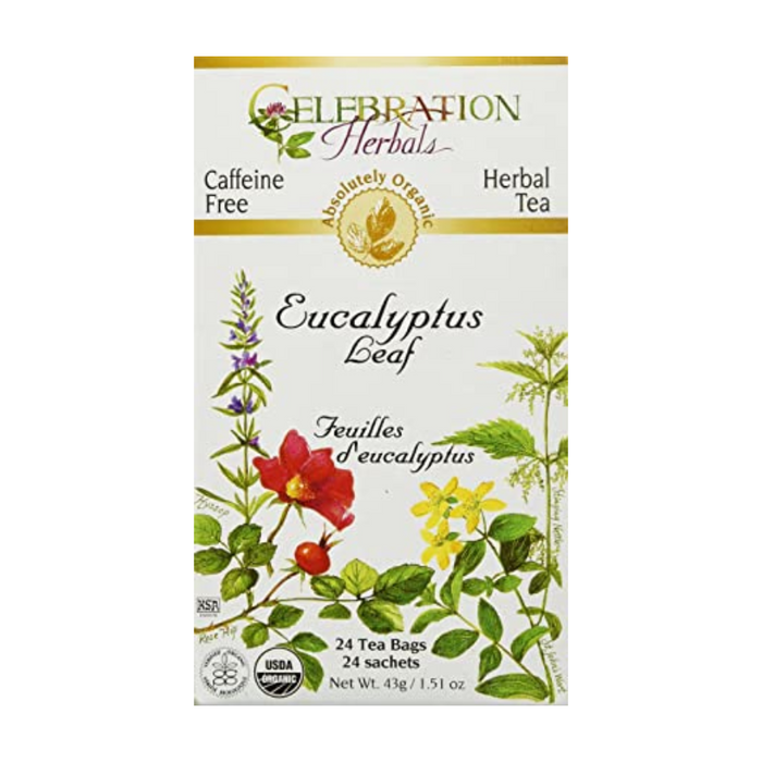 Eucalyptus Leaf Herbal Tea 24 Tea Bags Celebration Herbals