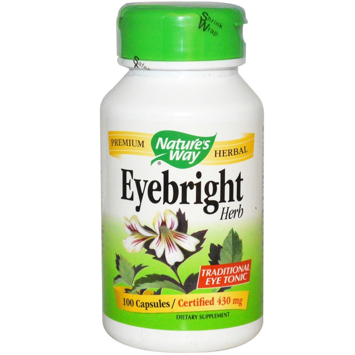 Eyebright Herb 430mg 100 Capsules Natue's Way