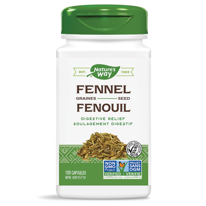 Fennel Seed 480mg 100 Capsules Nature's Way