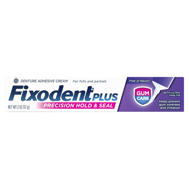 Fixodent Plus Denture Adhesive Cream with Gum Care