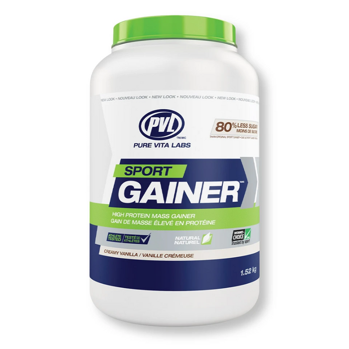 Sport Gainer High Protein Mass Gainer Creamy Vanilla 1.52kg PVL