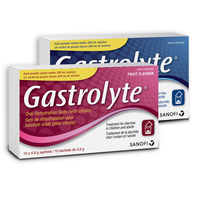 Gastrolyte Oral Rehydration Solution 10 Packets