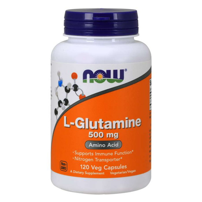 L-Glutamine 500mg 120 Capsules Now Foods