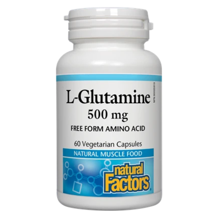 L-Glutamine 500mg 60 Capsules Natural Factors
