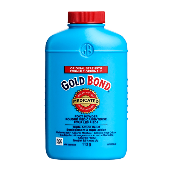 Gold Bond Original Strength Medicated Foot Powder 113g