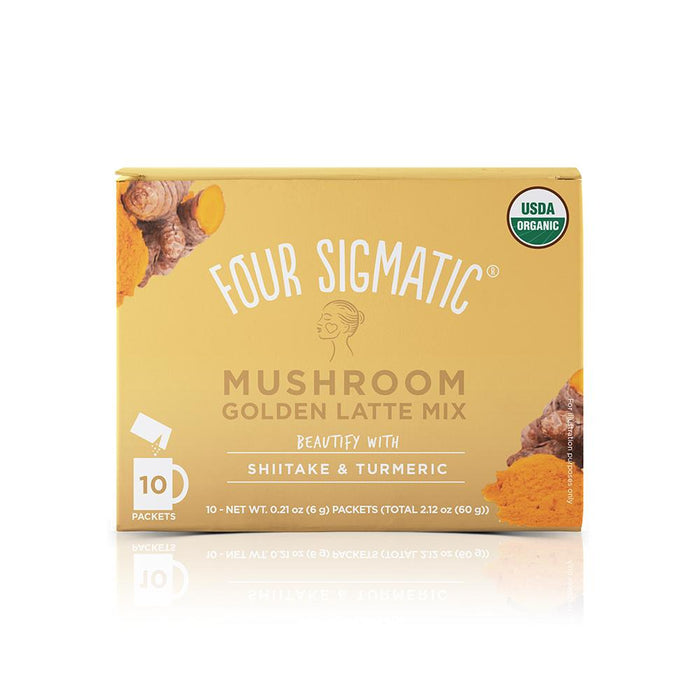 Mushroom Golden Latte Mix 10 Packets Four Sigmatic