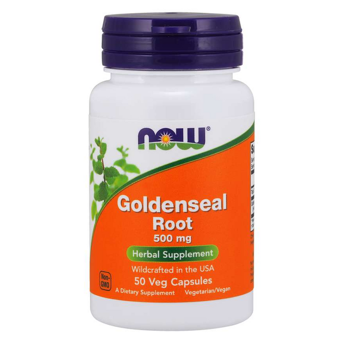 Goldenseal Root 570mg 100 Capsules Now Foods