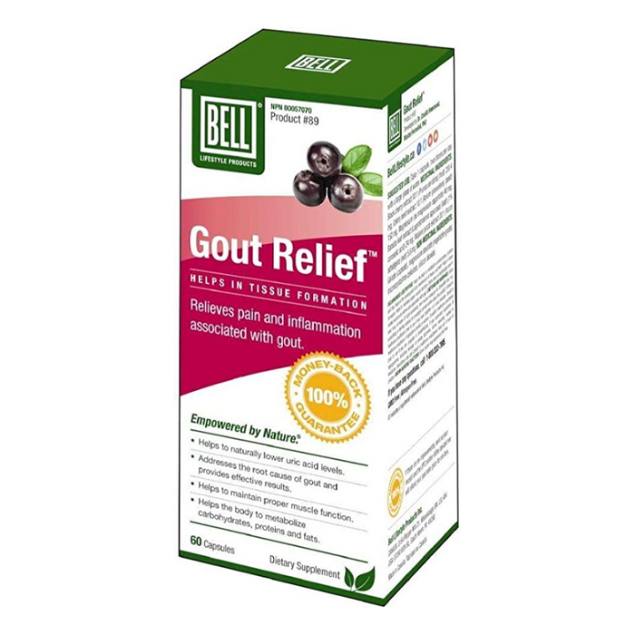 Gout Relief 60 Capsules Bell Lifestyle