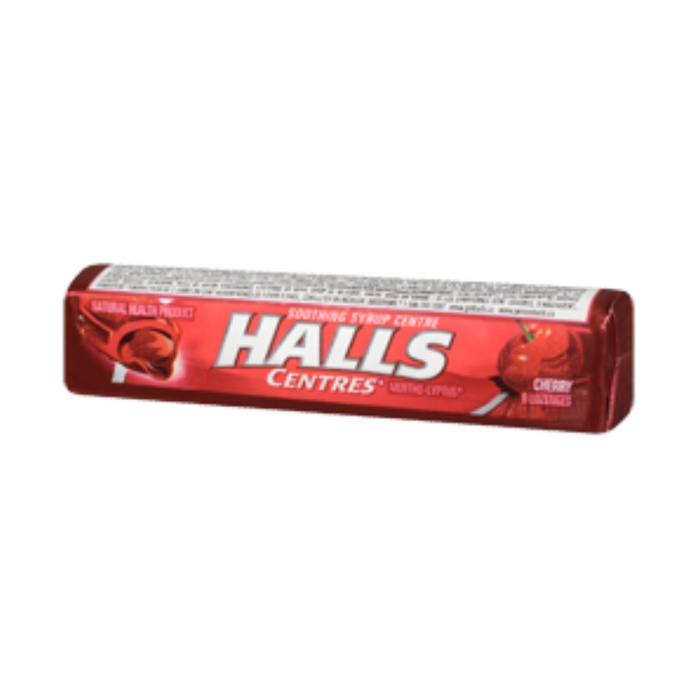 Halls Sore Throat Relief 9 Cherry Flavoured Lozenges