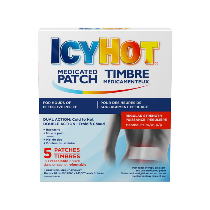 Icy Hot Medicated Patch 5 Patches