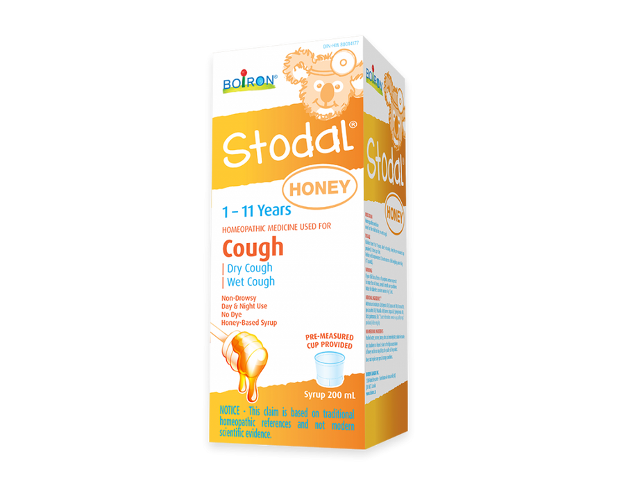 Boiron Stodal Honey 1-11 Years Cough Medicine 125ml