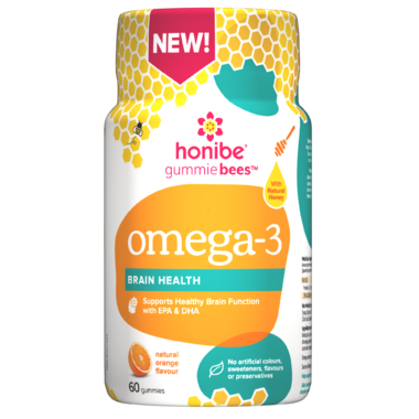 Honibe Omega-3 Gummies for Brain Health