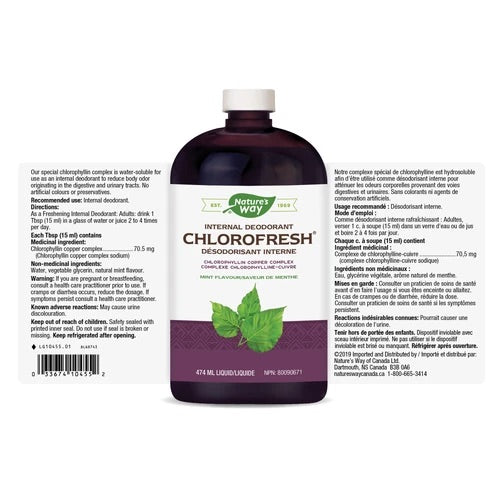 Nature’s Way Chlorofresh Internal Deodorant