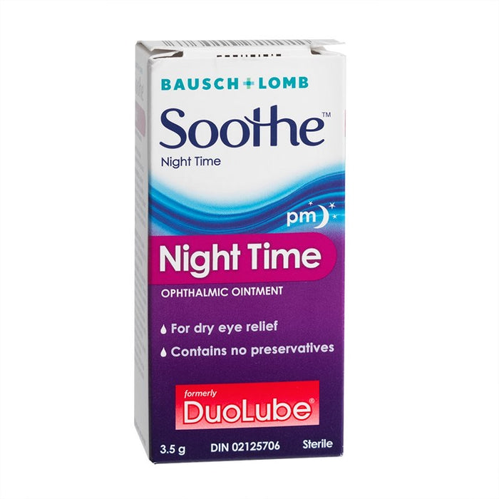Soothe Night Time Ophthalmic Ointment 3.5g