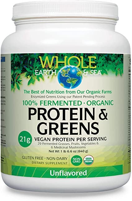 Protein & Greens 20 Servings Whole Earth & Sea