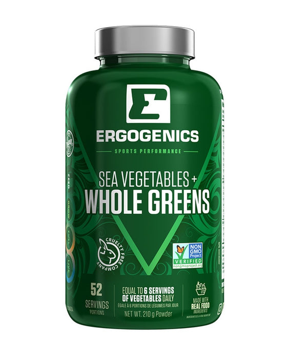 Ergogenics Sea Vegetables + Whole Greens 40 Servings