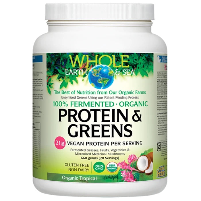 Protein & Greens 20 Servings Whole Earth & Sea