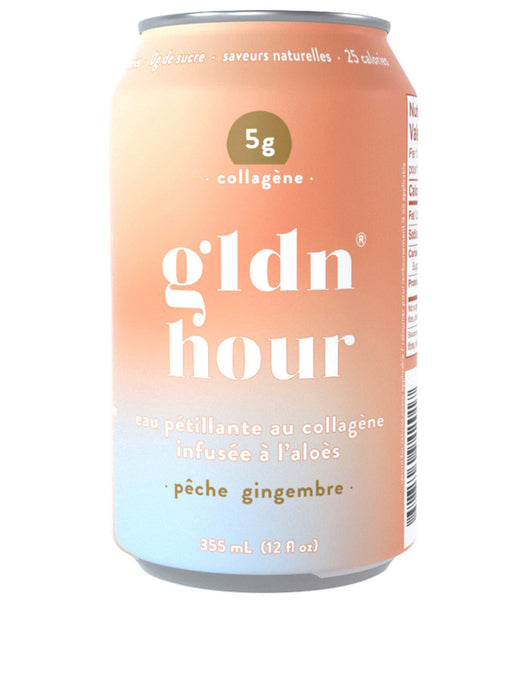 Gldn Hour Collagen Sparkling Water Infused with Aloe