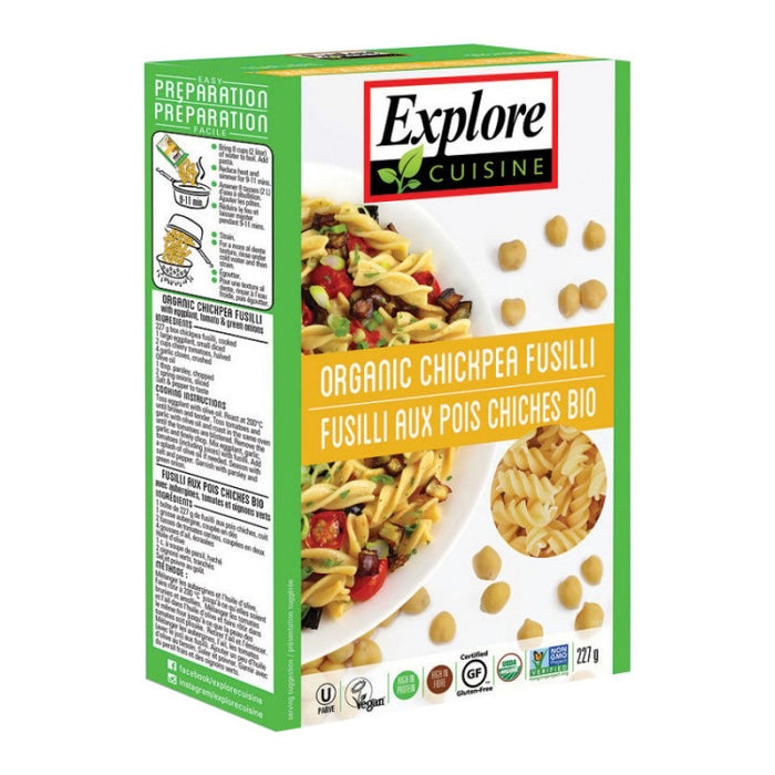 Explore Cuisine Organic Chickpea Fusilli