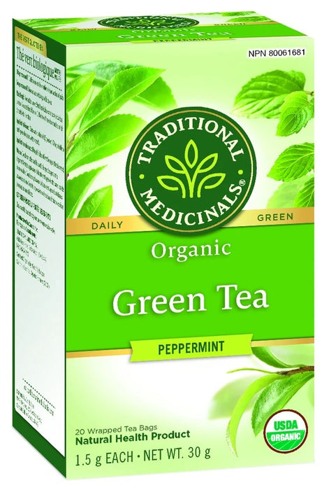 Organic Green Tea with Peppermint