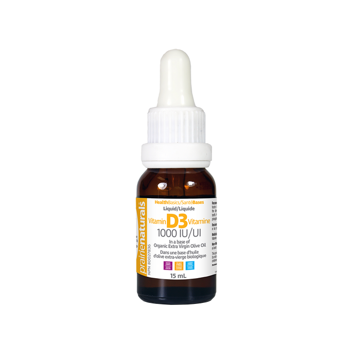 Prairie Naturals Vitamin D3 30ml Liquid