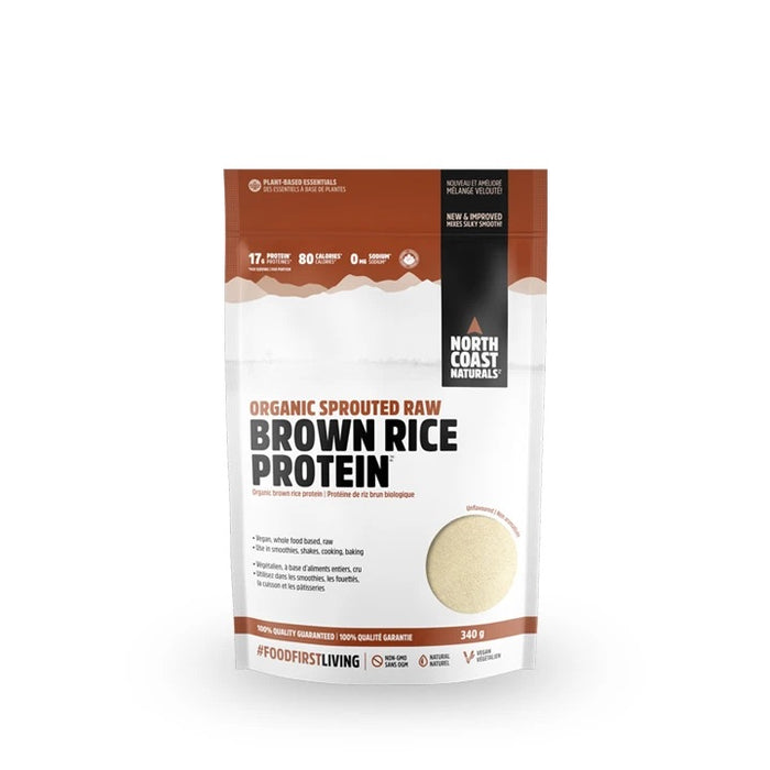 North Coast Naturals Organic Sprouted Brown Rice Protein 340g