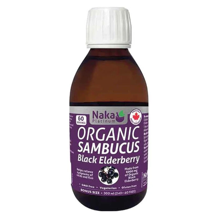 Naka Organic Sambucus Black Elderberry 300ml