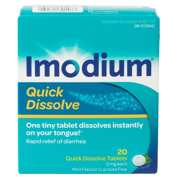 Imodium Quick Dissolve Tablets - 10 Quick Dissolve Tablets