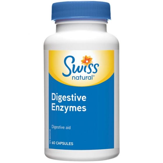 Swiss Digestive Enzymes 60 Capsules