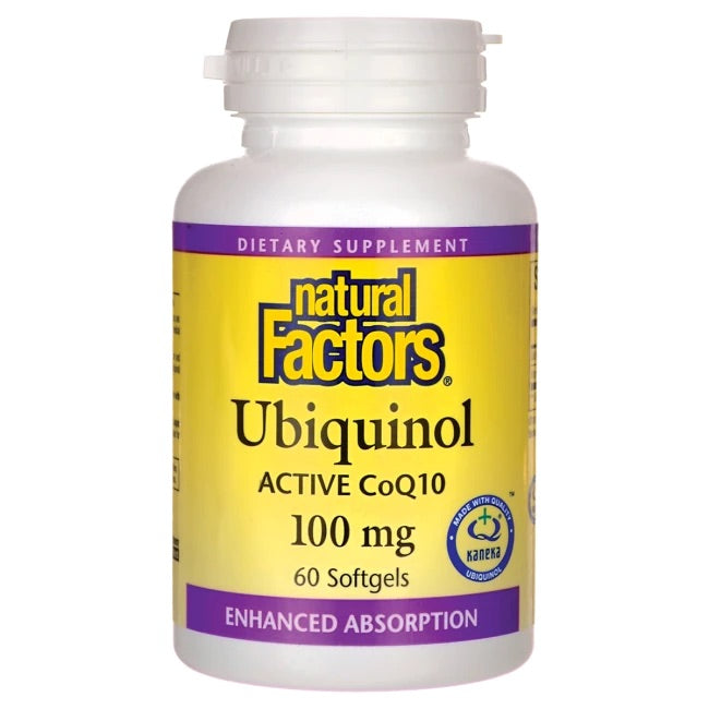 Natural Factors Ubiquinol Active CoQ10 Softgels
