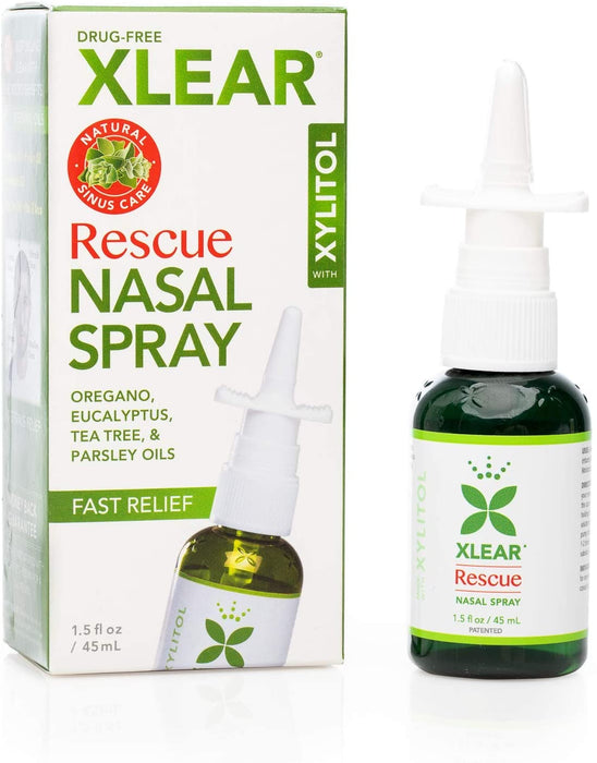 XLEAR Rescue Nasal Spray Fast Relief 45ml