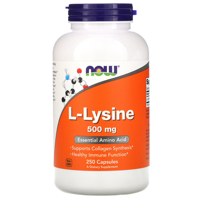 L-Lysine 500mg Now Foods