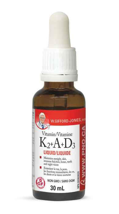 W. Gifford-Jones Vitamin K2+A+D3 30ml