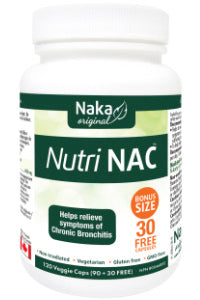 Naka Nutri NAC 120 Veggie Caps