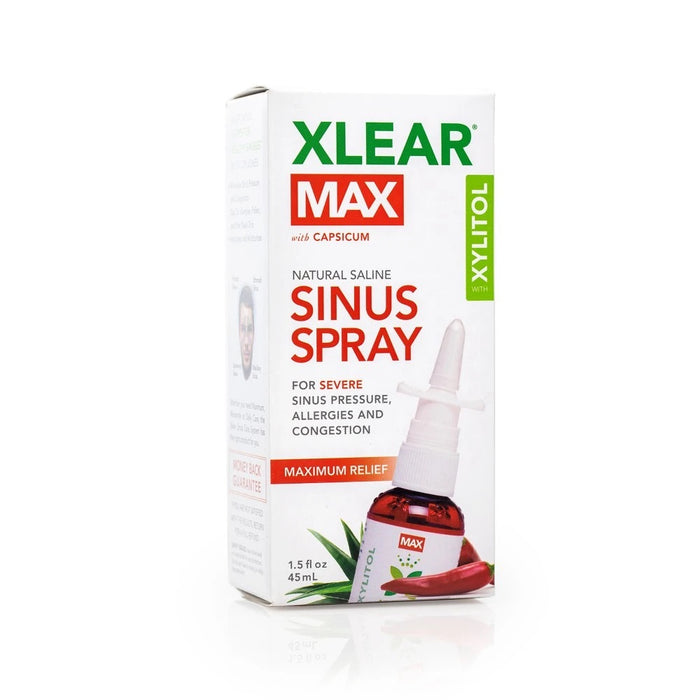 XLEAR Max Natural Saline Nasal Spray 45ml