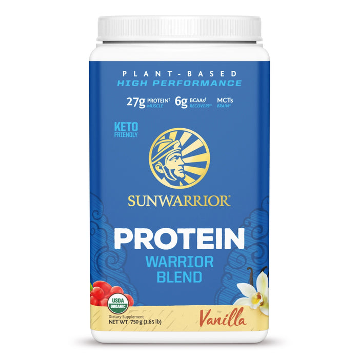 Sun Warrior Protein Warrior Blend Vanilla 1.65lbs