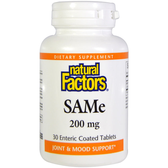 Natural Factors SAMe 200 mg