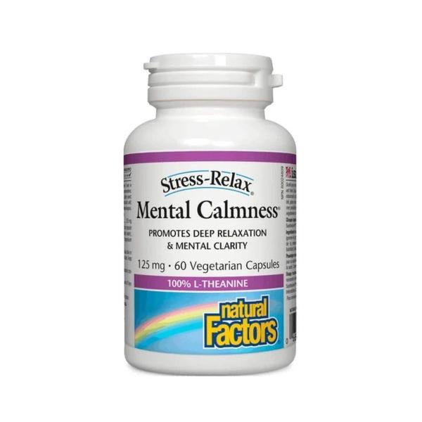 Natural Factors Mental Calmness 60 Tablets