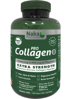 Naka Pro Collagen Bovine Extra Strength 150 Caps