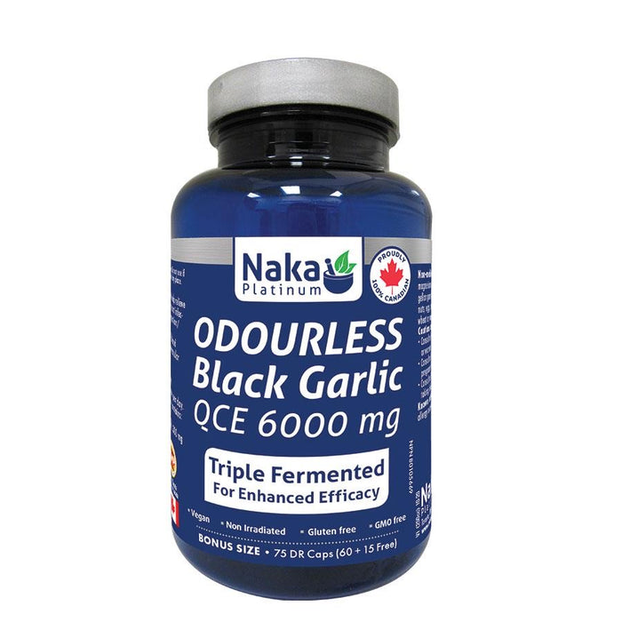Naka Odourless Black Garlic QCE 6000mg