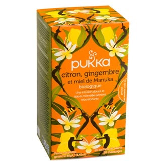 Pukka Lemon, Ginger, & Manuka Honey Tea