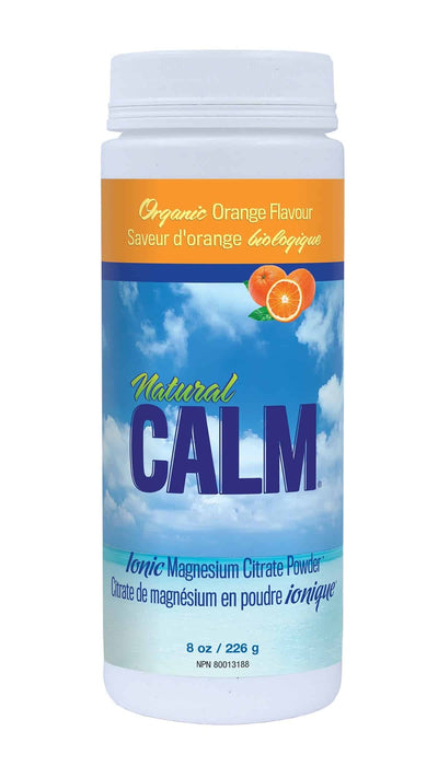 Natural Calm Ionic Magnesium Citrate Powder 8oz.