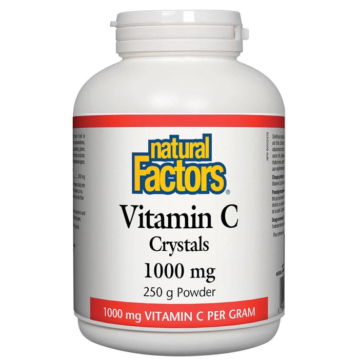 Natural Factors Vitamin C Crystals Powder 1000mg