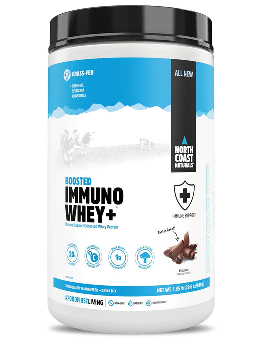North Coast Naturals Boosted Immuno Whey+ Protein Shake Mix 840g