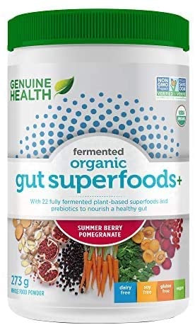 Fermented Organic Gut Superfoods+ Summer Berry Pomegranate