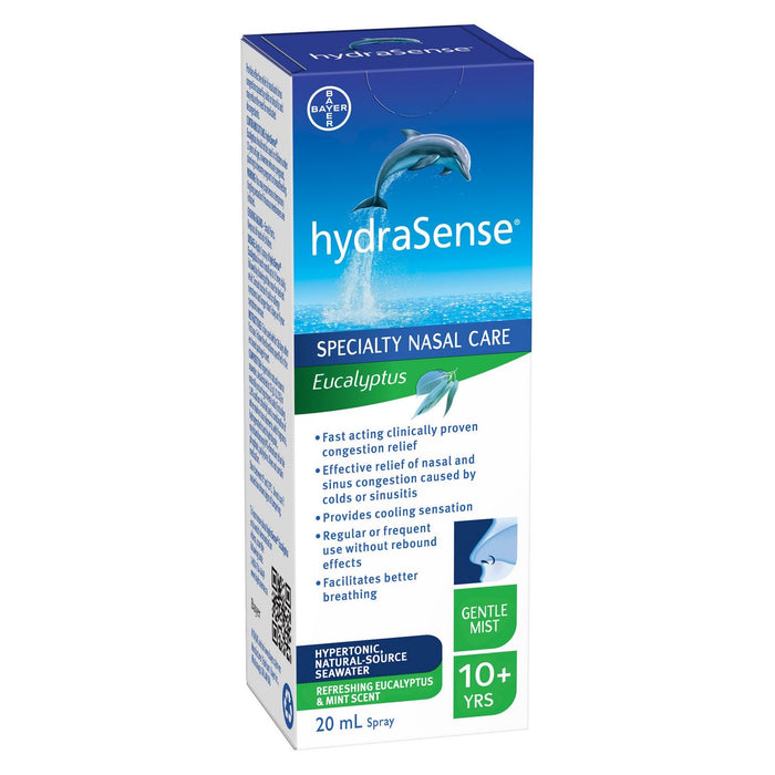 Hydrasense Specialty Nasal Care with Eucalyptus 100ml Spray