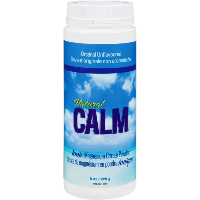 Natural Calm Ionic Magnesium Citrate Powder 8oz.