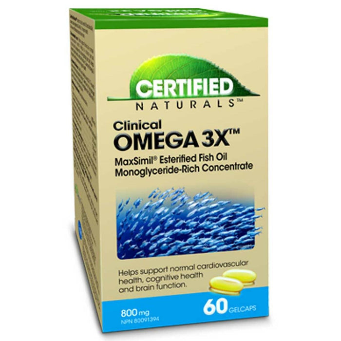 Certified Naturals Clinical Omega 3X